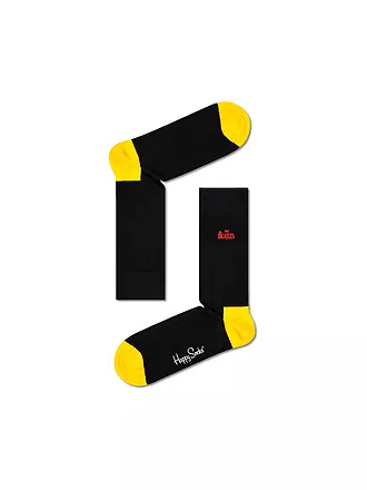 HAPPY SOCKS | Herren Socken BEATLES black | 